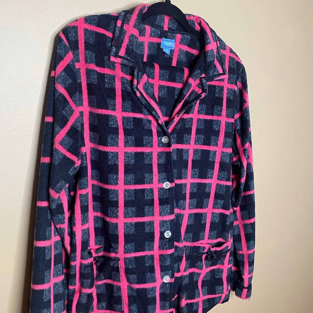 Cozy Comfy Simply Vera Wang Fleece Pajama Loungewear Set
